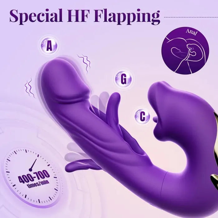 💖 2026 AI Smart G-Spot Massager with APP Control ✨ 7 Pulse Modes & 5 Tongue Teasing Patterns + Surprise Gift Included